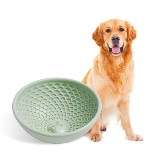 PawshLick™ Bowl – Slow Feeder & Lick Mat for Dogs